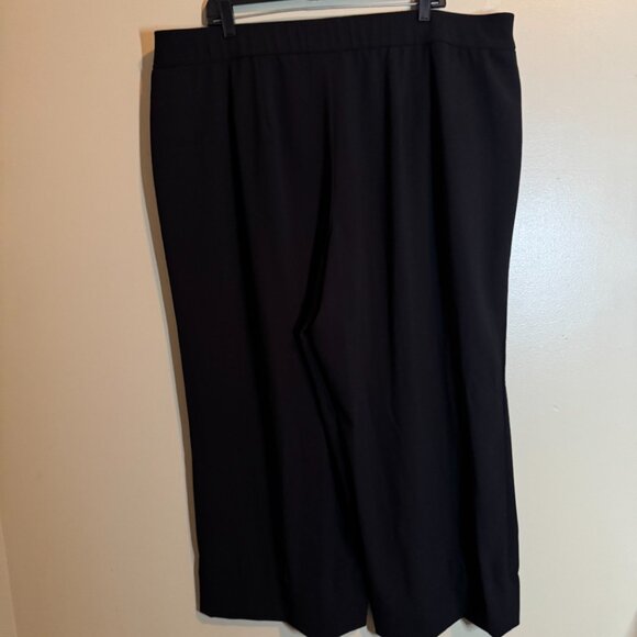 Lane Bryant Wide Leg Slack Black Plus Size 22/24 - Picture 9 of 9